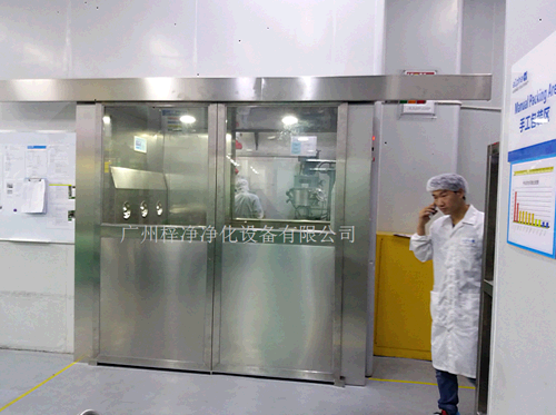 自动门货淋室是人员及货物进入洁净室所必需的通道 自动门货淋室是人员及货物进入洁净室所必需的通道